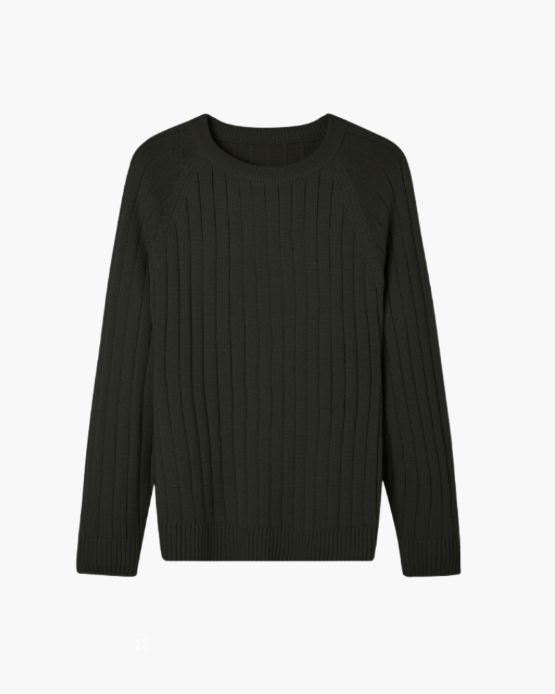 100% Premium Wool Sweater - Old Money